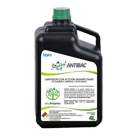 LIMPIADOR DESINFECTANTE CON AROMA